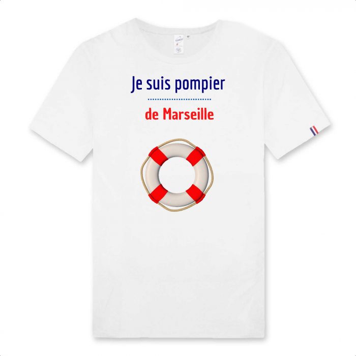 Tee Shirt homme Pompier de Marseille