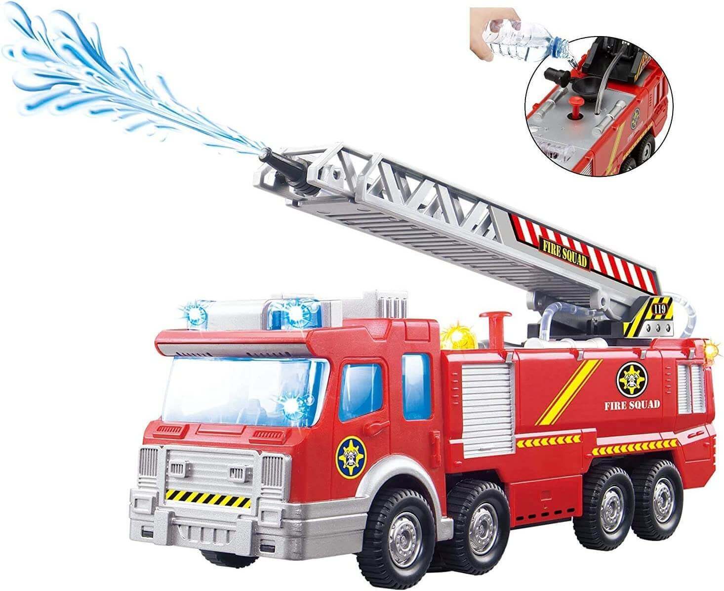 Camion pompier jouet - La Boutique des Soldats du Feu