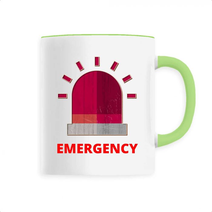 Mug pompier urgence