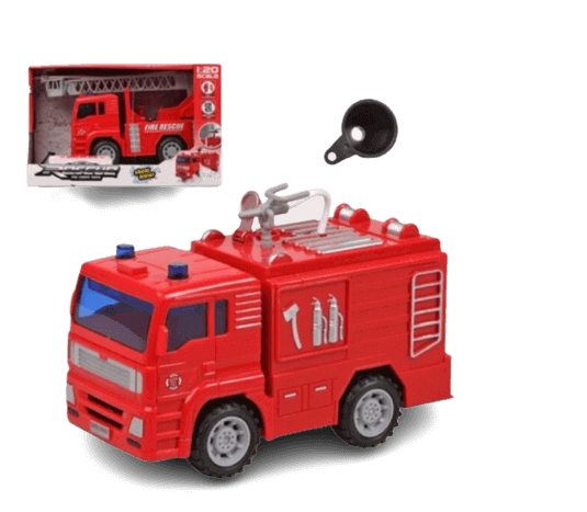 jouet camion de pompier géant